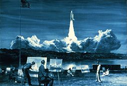 Mark Tansey - Action Painting II, 1984